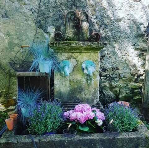 Fontaine Jardin La pépinière 77